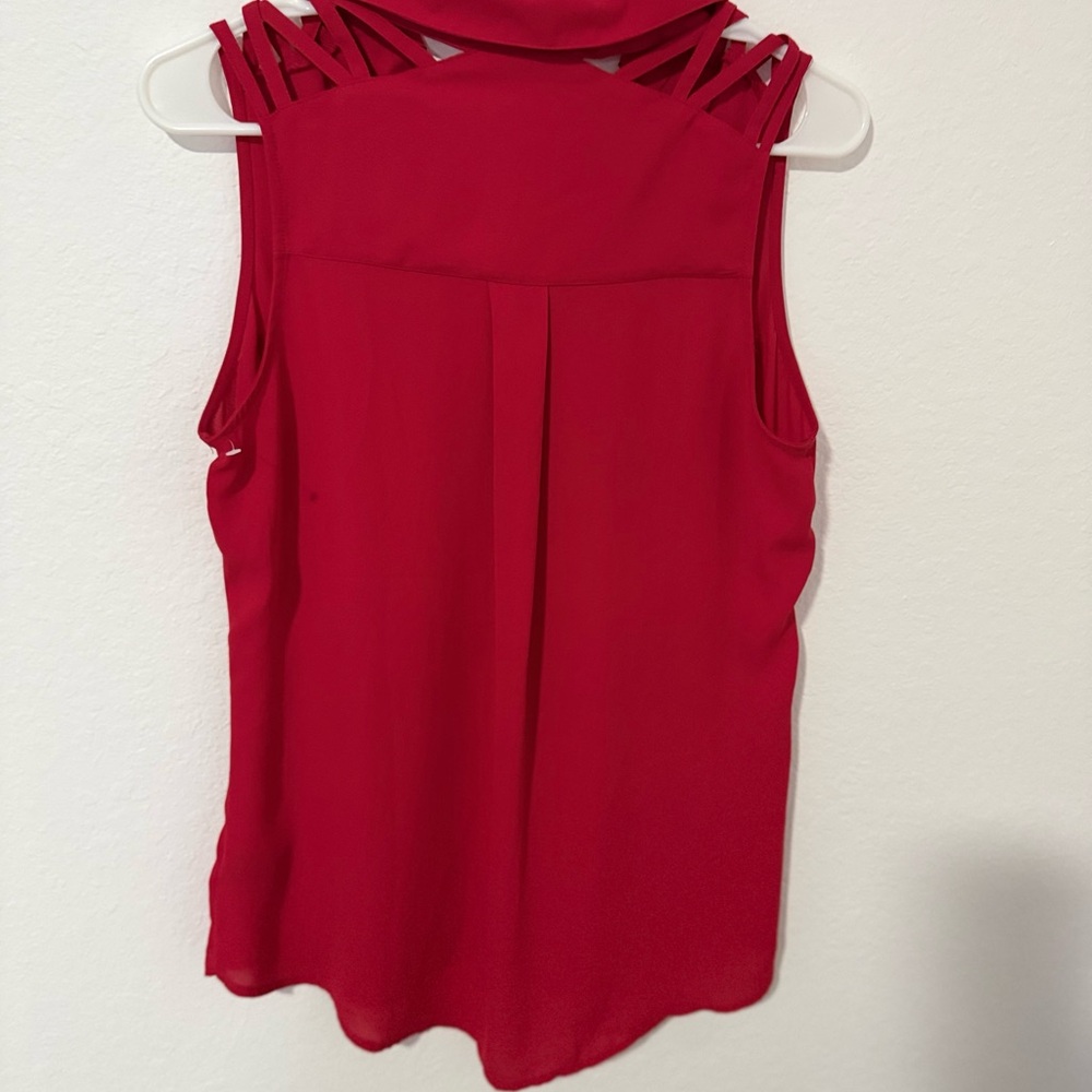 Express Red Portofino Shirt - Picture 4 of 4